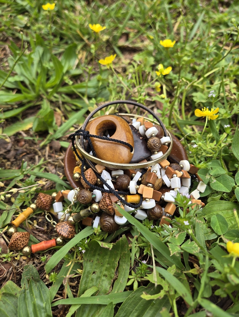 Fairy Forestcore Themed Jewerly Jar